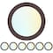 Luxrite 6 Inch LED Disk Light 5CCT 2700K-5000K 12.5W 1000LM Dimmable Damp Rated Energy Star Bronze, 6PK LR23872-6PK - alternate 1